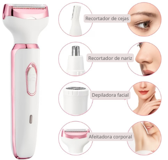 Depiladora Multiuso Rostro y cuerpo